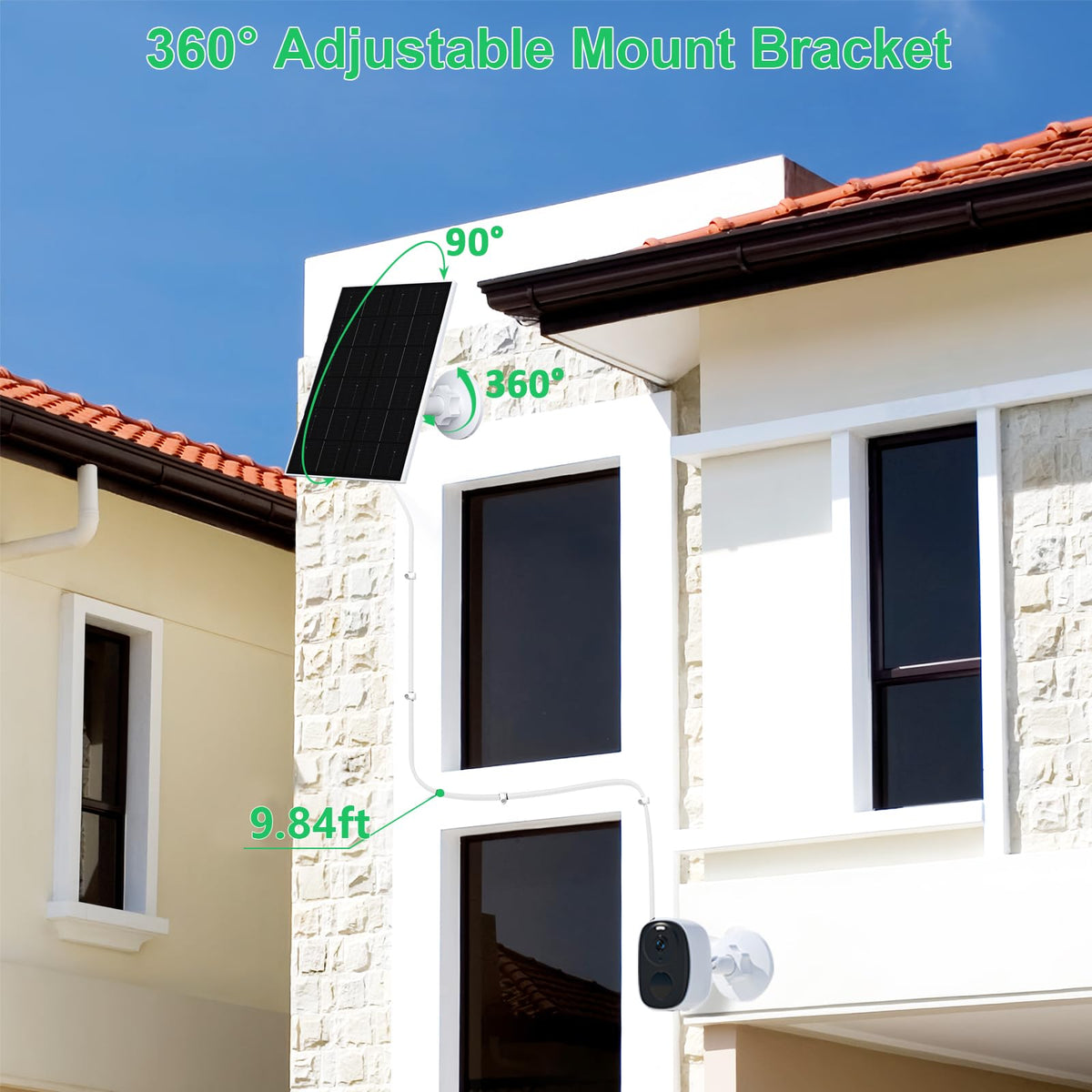 Futurezen 4W solar panel quick and simple installation