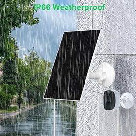 Futurezen 4W solar panel compatible with USB-C and Micro USB cameras