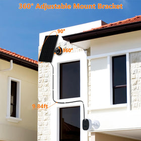 FUTUREZEN 9.8-foot cable layout allows versatile installation.