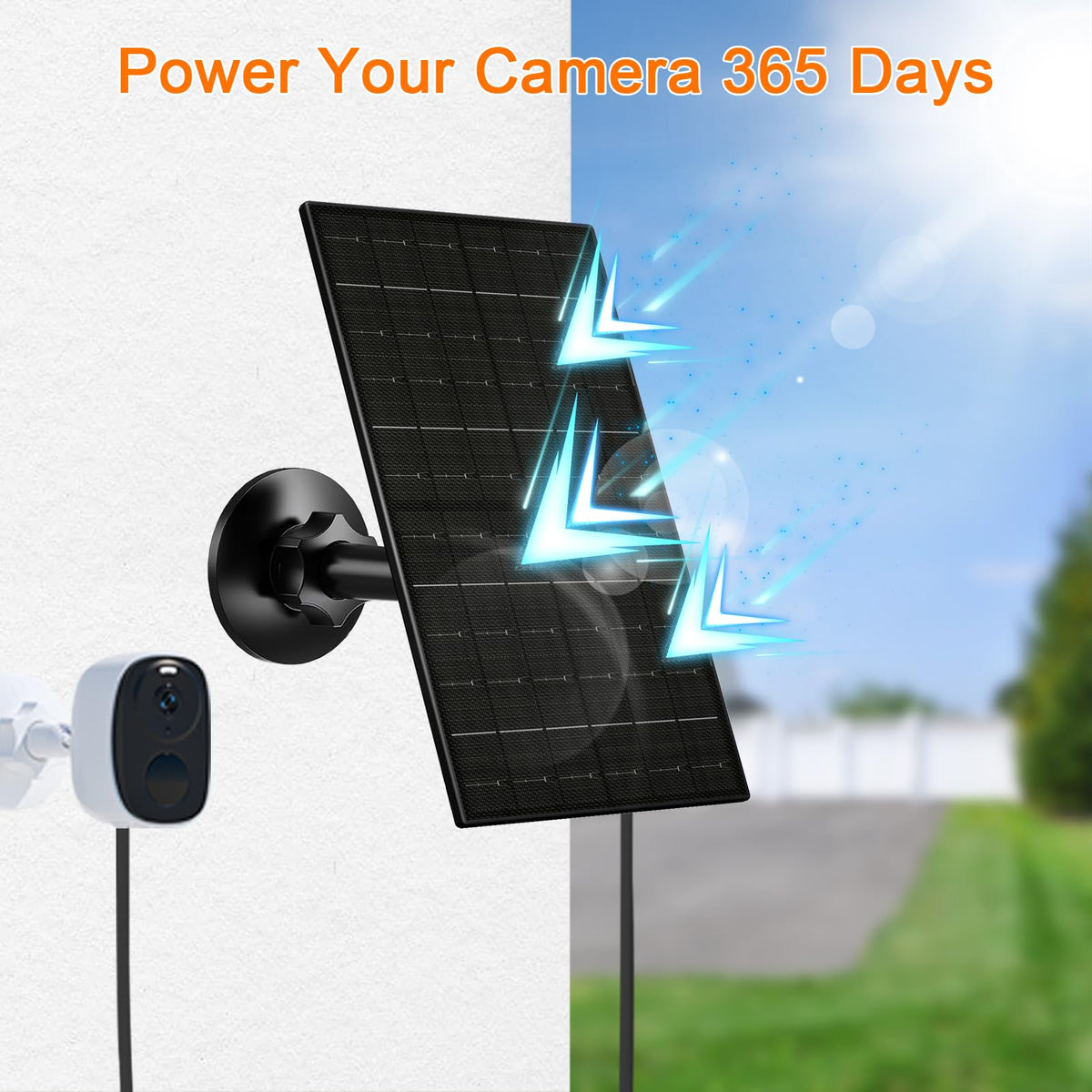 FUTUREZEN IP66 waterproof rating protects the panel outdoors.