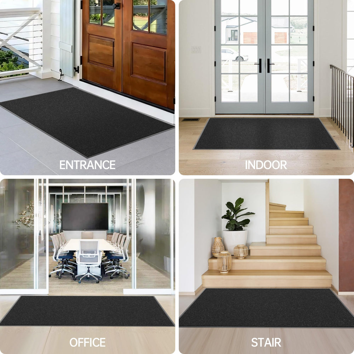 Futurwit commercial-grade door mat for durable outdoor and indoor use