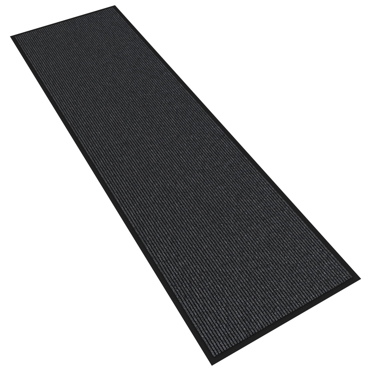 Futurwit front door mat with non-slip backing keeps entrances secure and clean.