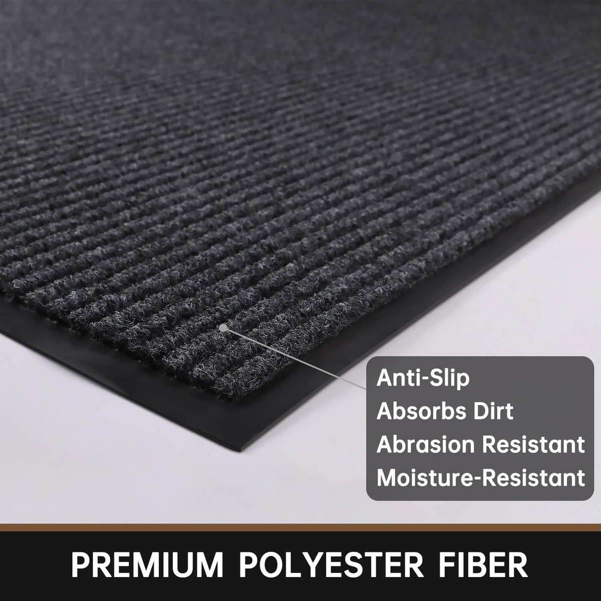 Futurwit high-traffic door mat is built for busy entryways at home or work.