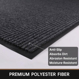 Futurwit high-traffic door mat is built for busy entryways at home or work.