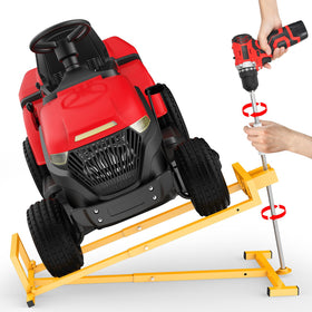 Fuvautu 1200lbs lawn tractor lift base-assembly for quick setup and stability.