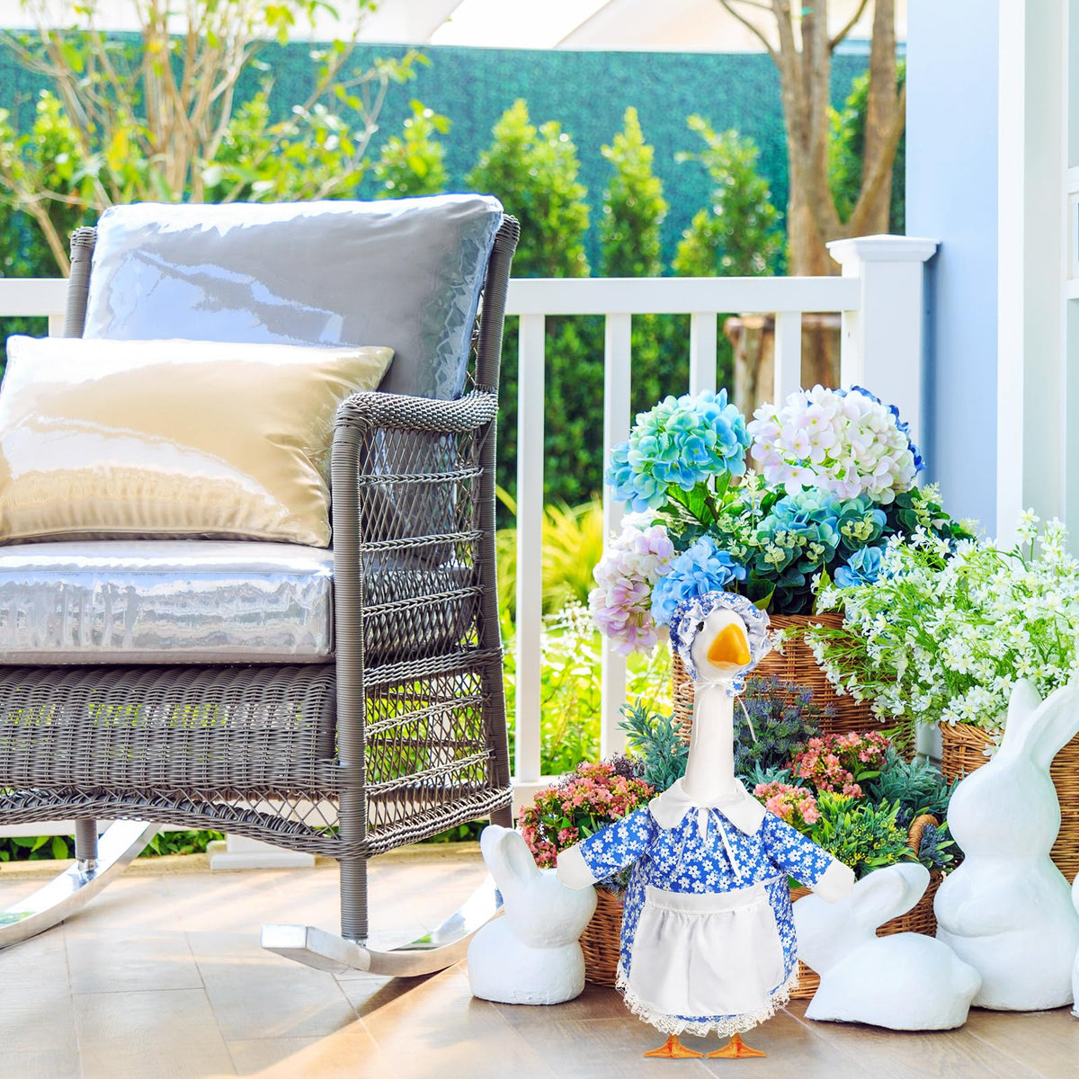 FuWeave outdoor decor accessory adding festive charm to spring gatherings