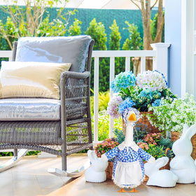 FuWeave outdoor decor accessory adding festive charm to spring gatherings