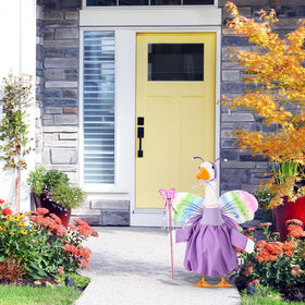 FuWeave purple butterfly design boosts springtime visual appeal