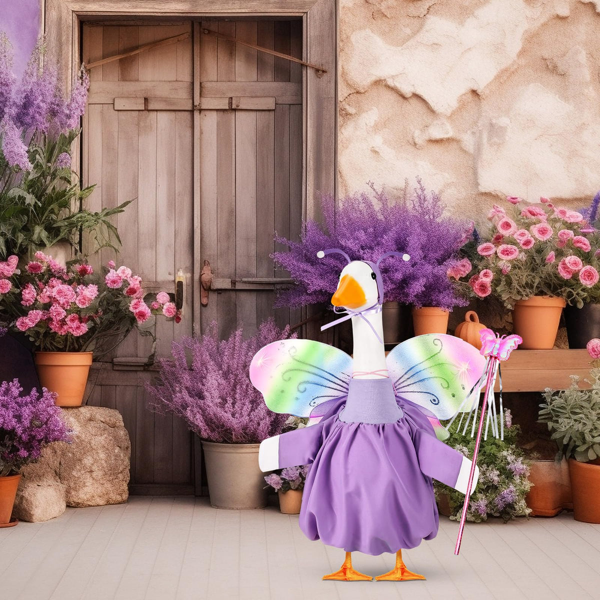 FuWeave complete goose set invites festive garden photos