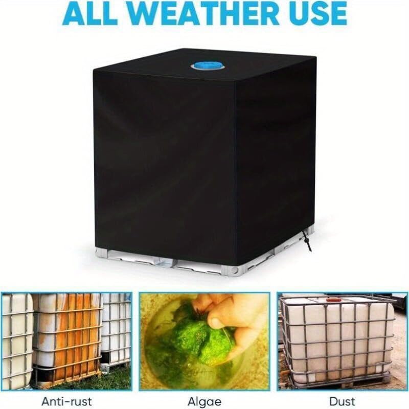 Fuzfaer IBC tote cover is lightweight and easy to set up.