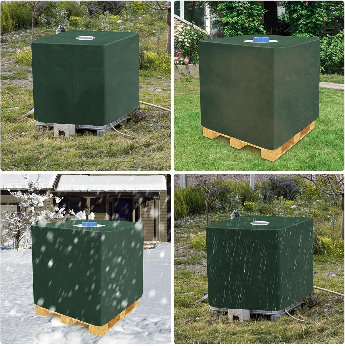 Fuzfaer tote cover with elastic drawstring ensures a secure fit.