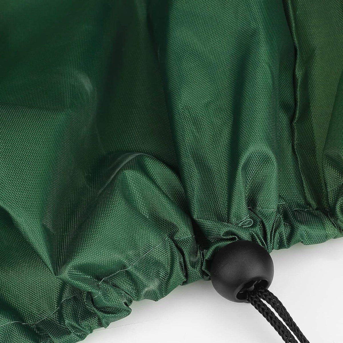 Fuzfaer weather-resistant IBC cover helps protect the tote from the elements.