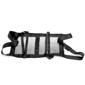 Fuziddn sling with adjustable straps fitting goats, sheep, and calves.