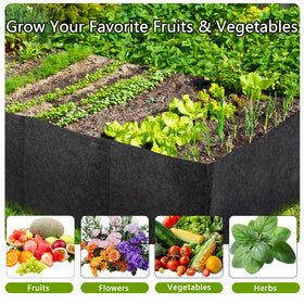 FVOTNW 7-gallon grow bags offer portable setup for patios and balconies.