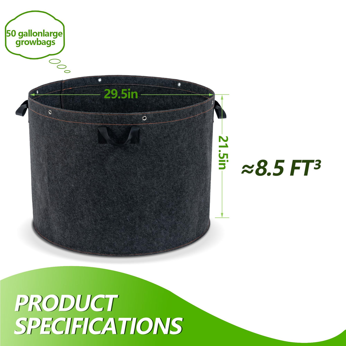 FVOTNW thickened 400g nonwoven fabric offers tear resistance for durable planting bags.