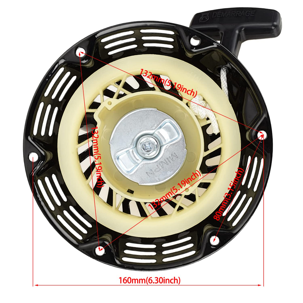 FVRITO recoil starter assembly kit for quick, reliable installation