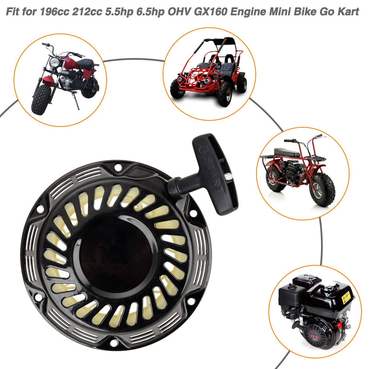 FVRITO spark plug included supports reliable ignition during startup