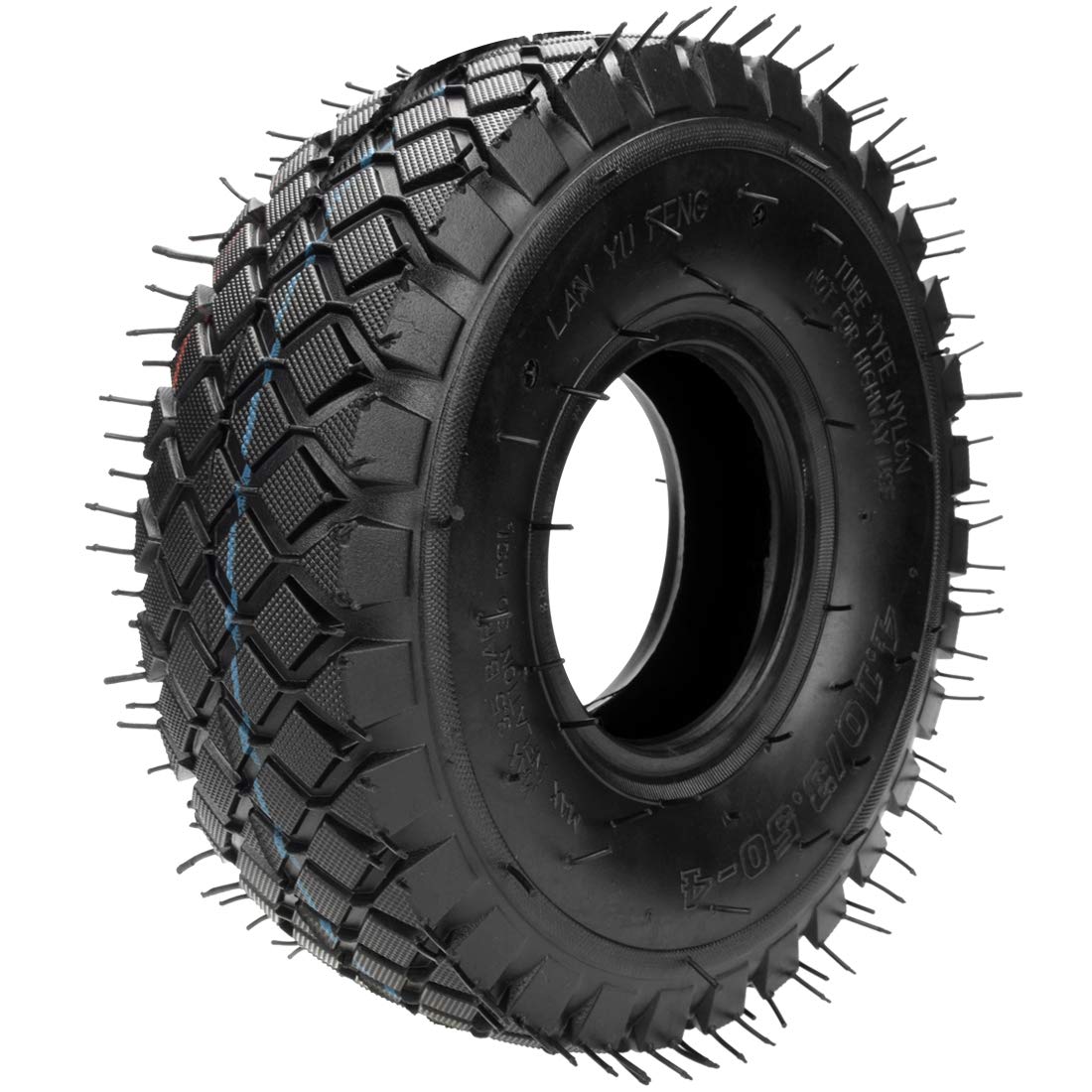 FVRITO two inner tubes compatible with 410-4 wheels, reduces downtime.