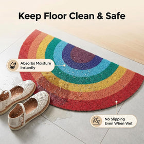 FWEHIO soft fluffy texture underfoot for comfortable daily use.