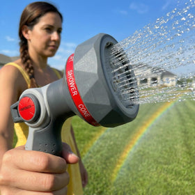 FXFOUCS nozzle shown performing multiple outdoor tasks.
