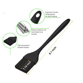 FXFSTEEL 11.2 inch basting brush for direct grilling reach