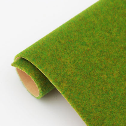 FXMHEHBB artificial grass 8x12 inch tile for crafts and miniature landscapes