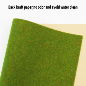 FXMHEHBB dollhouse grass tiles for precise DIY scenery