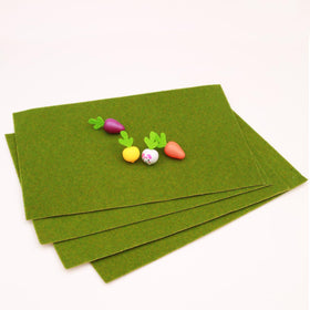 FXMHEHBB green velvet turf 8x12 inch ideal for dollhouses and scenes
