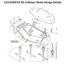 Round center hole of Fxsmgdy 115-5059-03 for secure mounting