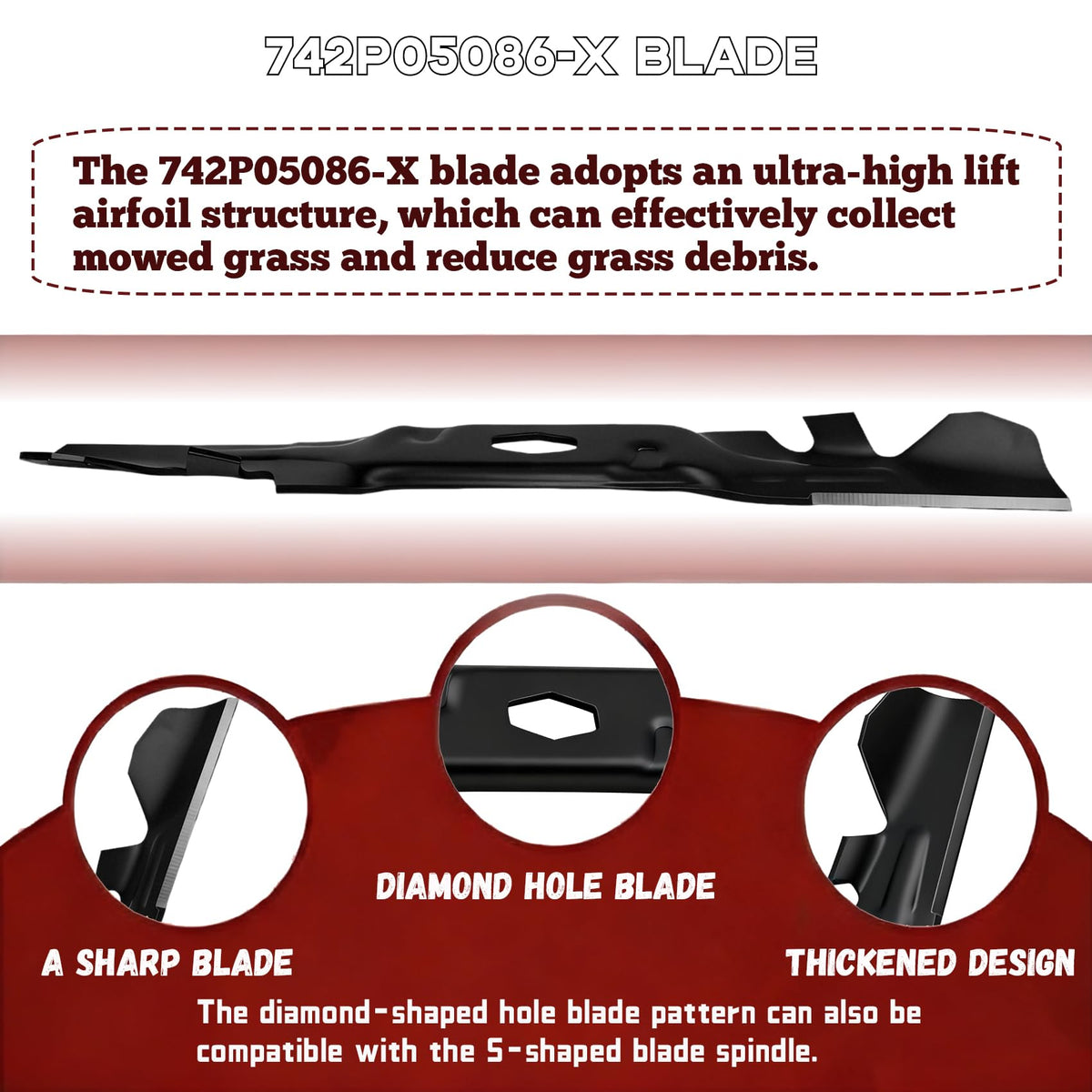 Fxsmgdy 742P05086-X corrosion-resistant coating on blade surface.