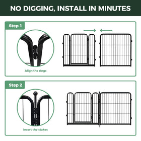 FXW dog barrier protecting plants and play areas.