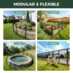 FXW easy-assembly ring system demonstrates quick panel connection.