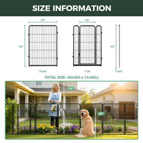FXW 13.6 ft total length creates a wide, versatile perimeter.