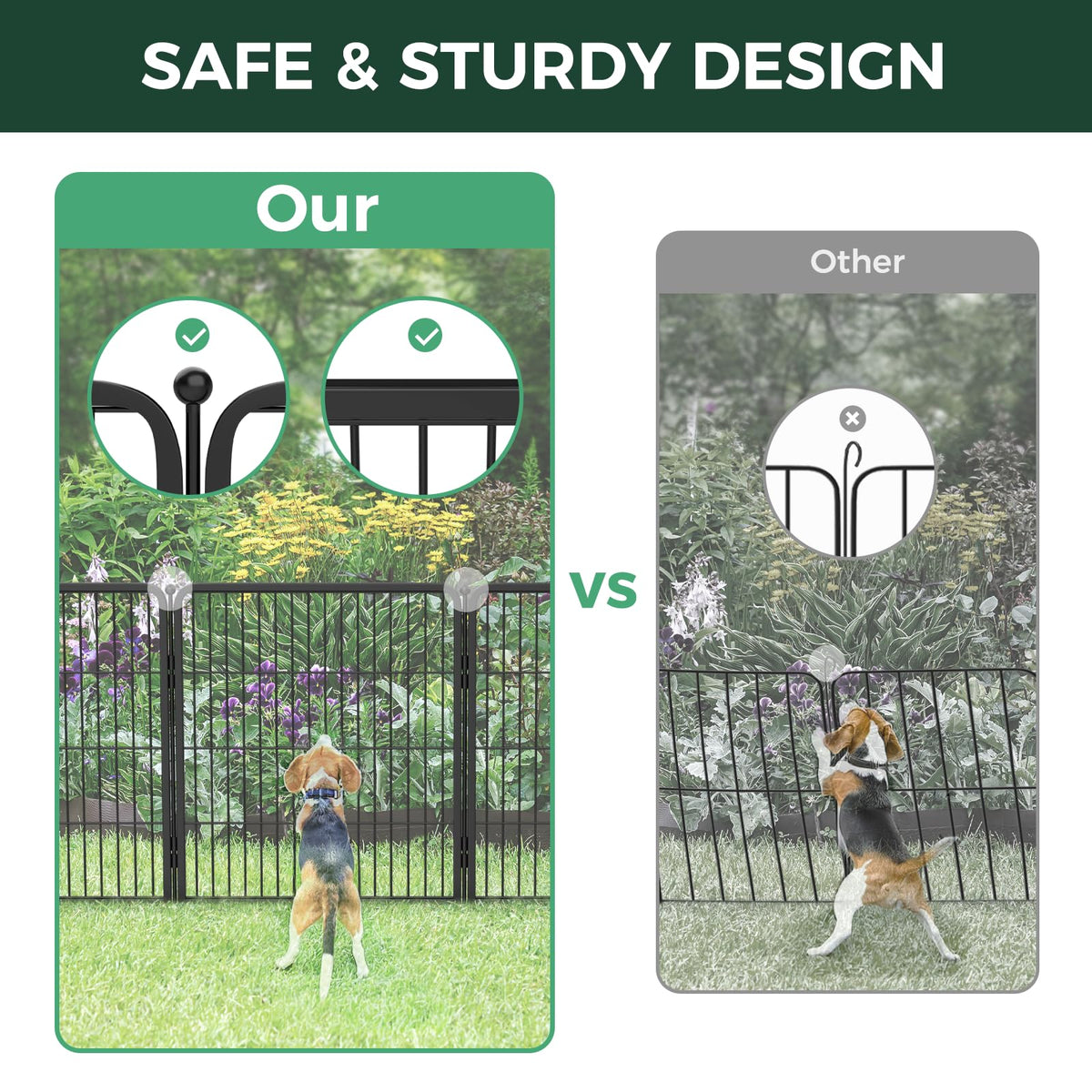 FXW Garden Fence welded-panels deliver heavy-duty durability for outdoor boundaries.