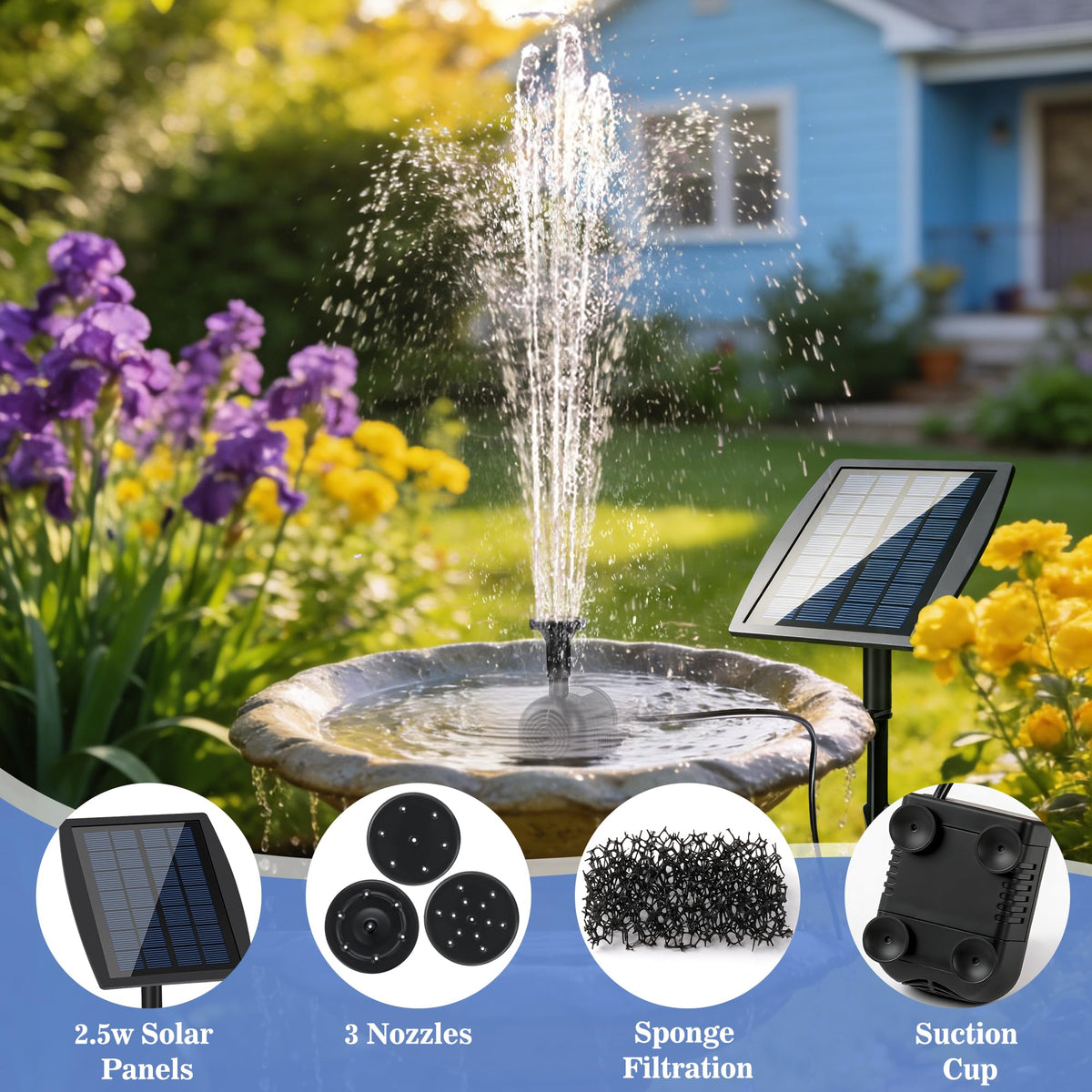 FYDGTPI submersible pump with built-in filter for smooth flow.