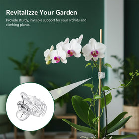 Fyntave six-claw clip provides gentle hold to guide stems without damage