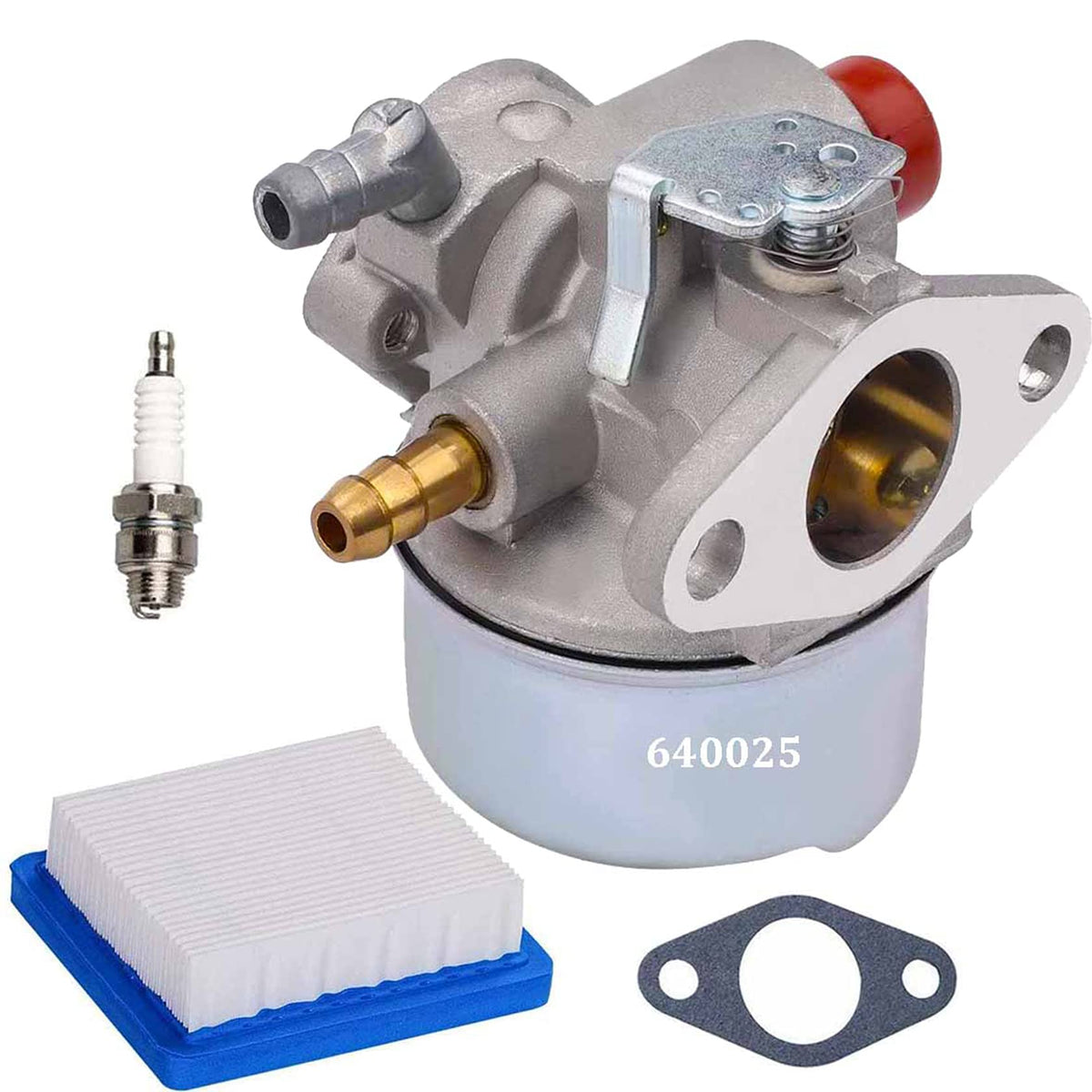 FYSHIQING 640025 carburetor for Tecumseh engines, supports smooth idle and reliable operation.