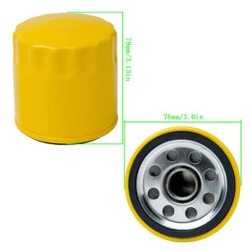 FYSHIQING oil filter label shows compatibility for seamless swaps.