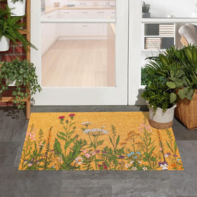 FYSUIMU dirt-scraping surface keeps entryways cleaner.