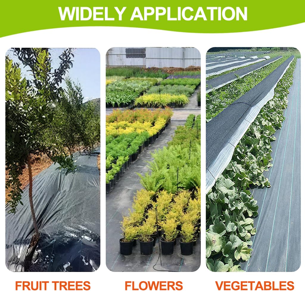 FZHENGDELI long-lasting weed-control fabric supports garden bed maintenance