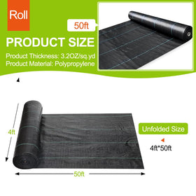 FZHENGDELI barrier for driveways demonstrates versatile weed suppression and drainage