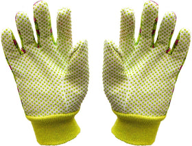 G & F Products knit-wrist gloves keep dirt out during tasks.