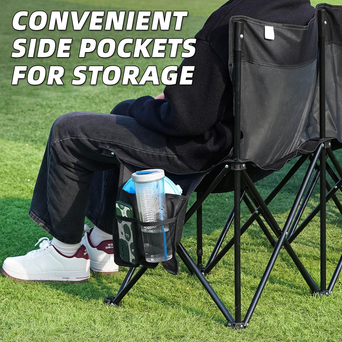 G GOOD GAIN foldable bench folds compactly to fit a car trunk