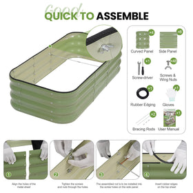 G GOOD GAIN pet enclosure idea offers a safe garden corner for small pets