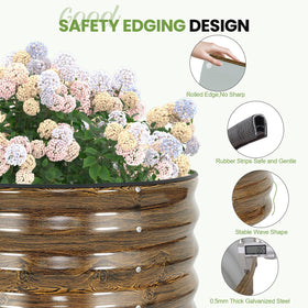 G GOOD GAIN rubber edge trim protects hands during setup and gardening