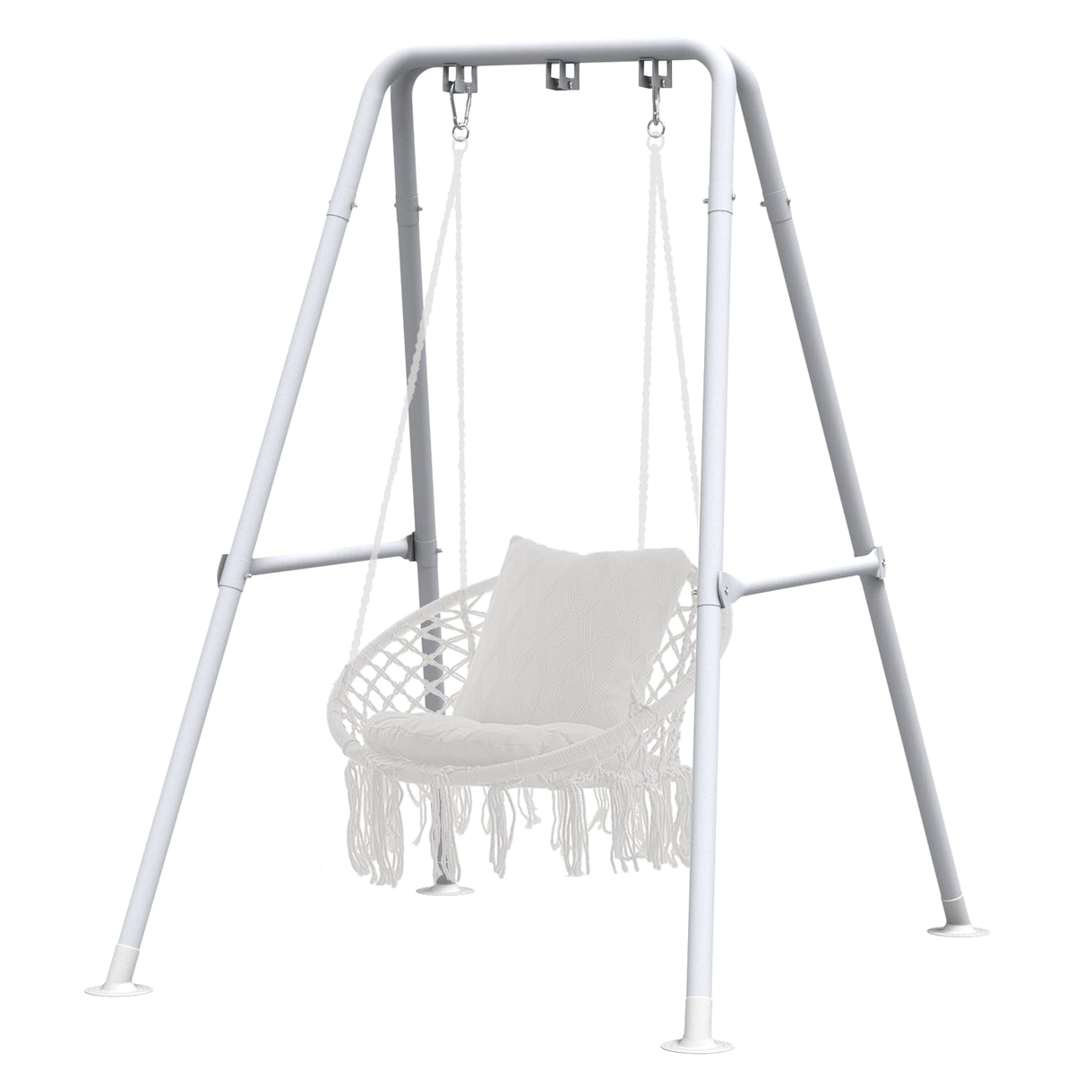G TALECO GEAR hammock stand with durable steel frame for stable outdoor lounging.