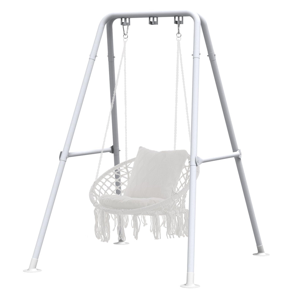 G TALECO GEAR hammock stand with durable steel frame for stable outdoor lounging.