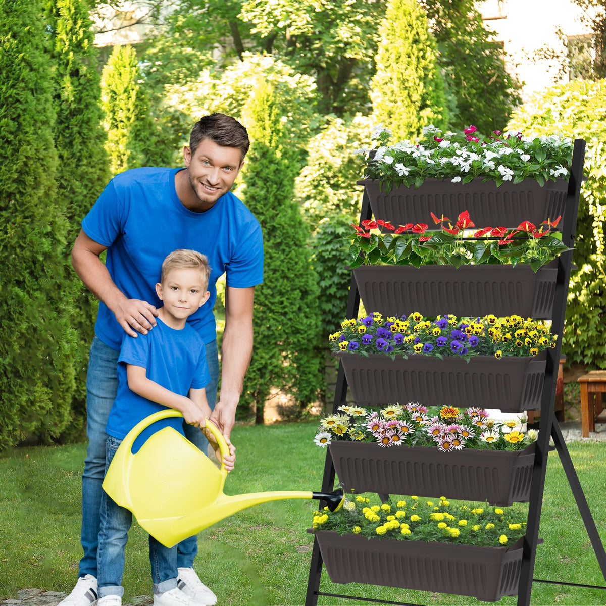 G TALECO GEAR vertical garden planter, assembly instruction, easy setup for quick gardening