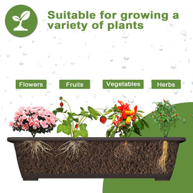 G TALECO GEAR vertical garden planter, side angle, compact space solution for herbs