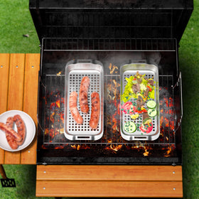 GA Homefavor dishwasher-safe design for quick cleanup after grilling